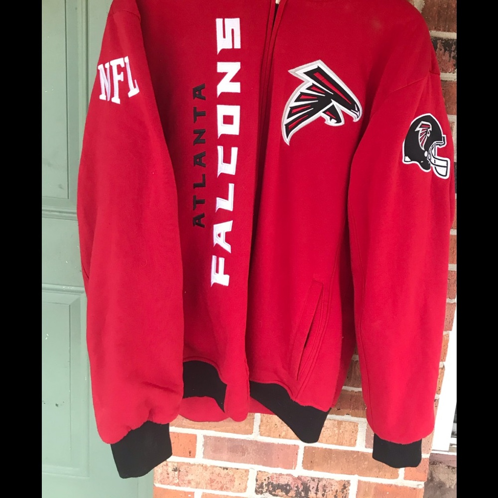 NFL Atlanta Falcons team jacket. XXL. Worn! Rough!